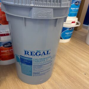 50 lb 3" Chlorinated Tablets Unwrapped Pail