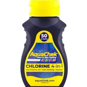 4 Way Chlorine Test Strips 50 Count